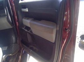 2007 TOYOTA TUNDRA, BURGUNDY, LIMITED MODEL, CREW CAB, 5.7L, AT, 4WD. Z26407
